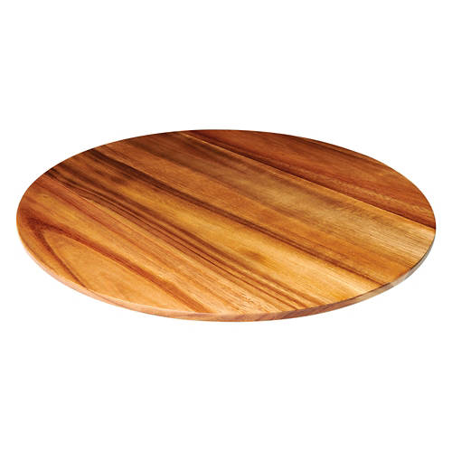 18" x 18" Acacia Wood Lazy Susan