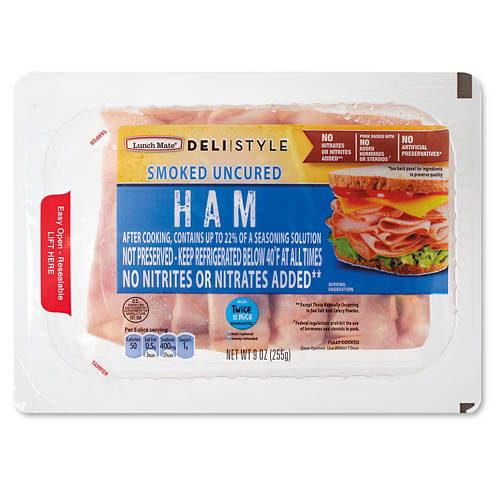 Uncured Smoked Ham, 9 oz