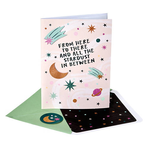 5" x 7" Greeting Card - Cosmic Birthday