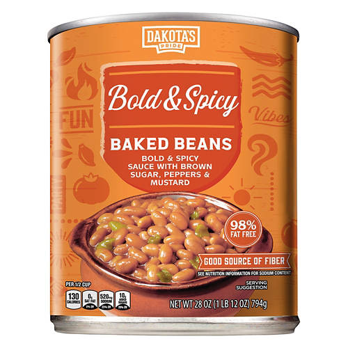 Bold  & Spicy Baked Beans, 28 oz