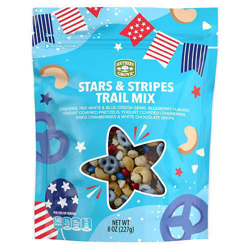Stars & Stripes Trail Mix, 8 oz Product Image Front shot 01