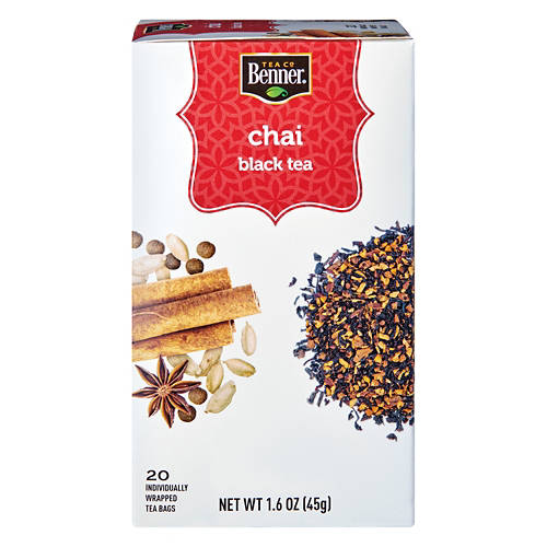 Chai Black Tea Bags, 20 counts