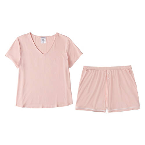 Ladies Cooling Pajamas - Pink, M