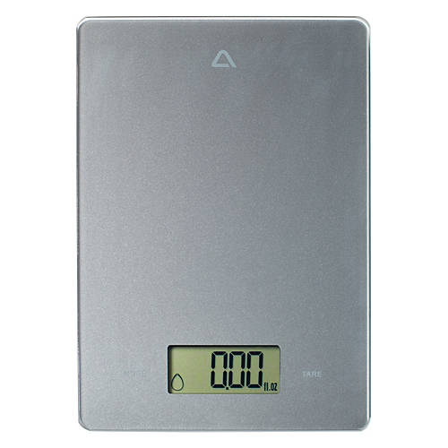 LCD Display Food Scale, Silver