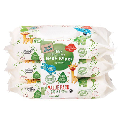 Baby Wipes Bundle, 216 count