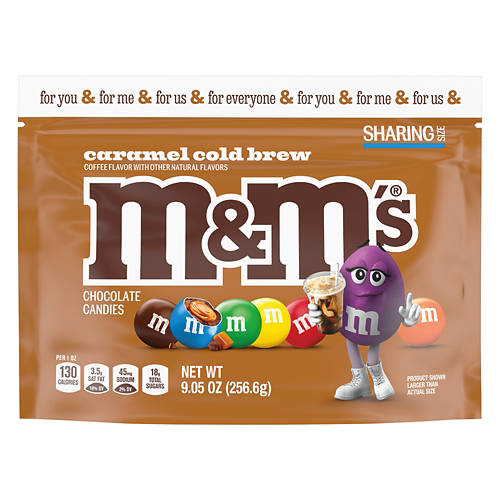 Caramel Cold Brew Chocolate Candies, 9.05 oz Product Image Front shot 01