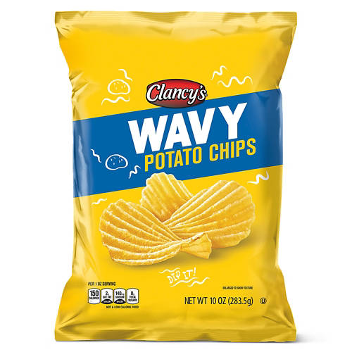 Wavy Potato  Chips, 10 oz