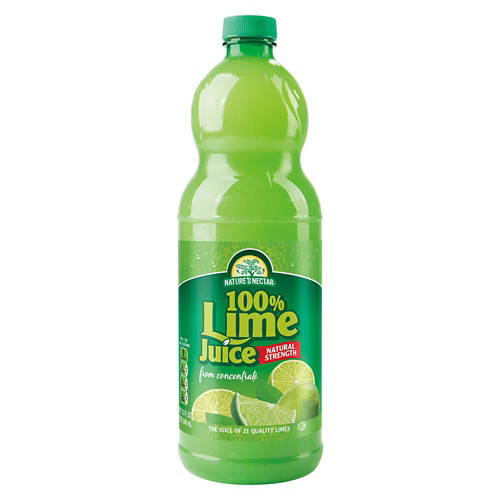 100% Lime Juice, 32 fl oz Product Image Front shot 01