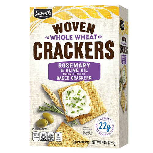 Rosemary Olive Oil Woven Wheat Crackers, 9 oz