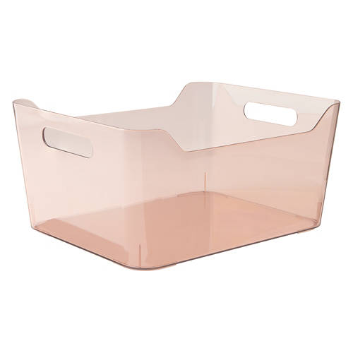 Recycled Storage Bin, Terracotta