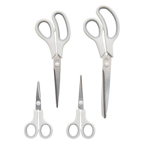 4 Piece Scissors, Grey