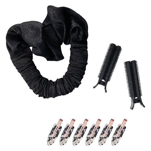 Heatless Hair Accessories Set, Black