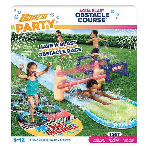 Aqua Blast Obstacle Course Product Image Front shot 01