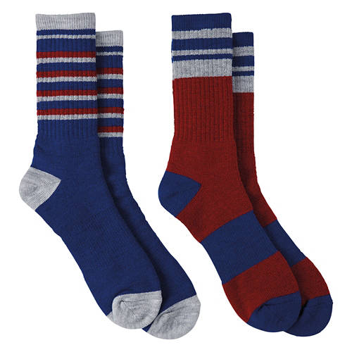 Men's Thermal Socks - Blue/Red