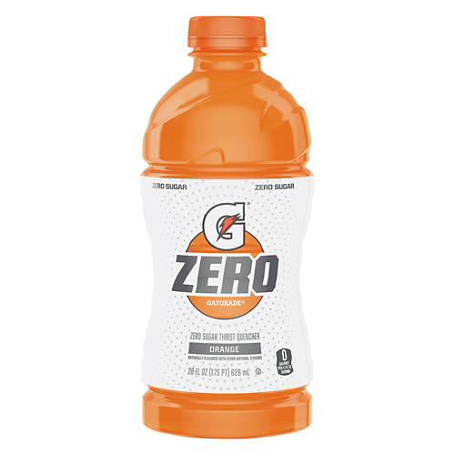 G Zero Orange Zero Sugar Sports Drink, 28 fl oz