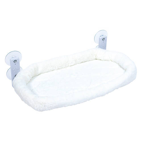 Cat Window Perch, White Product Image Front shot 01