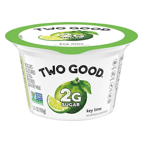 Low Fat Key Lime Greek Yogurt, 5.3 oz Product Image Front shot 01