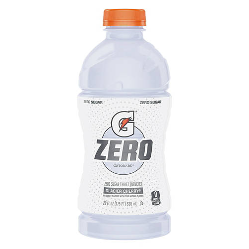 G Zero Glacier Cherry Zero Sugar Sports Drink, 28 fl oz