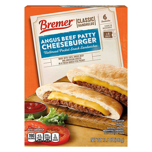 Cheeseburger  Pita Melt, 13.5 oz