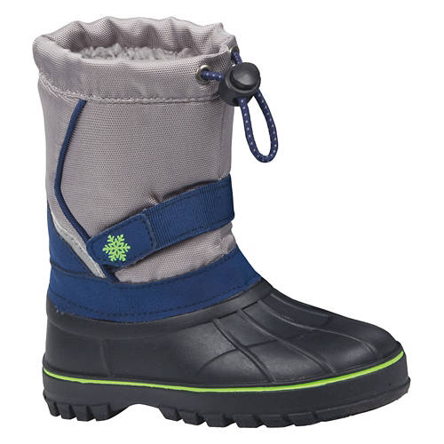 Childrens Winter Boots - Grey, 13/1