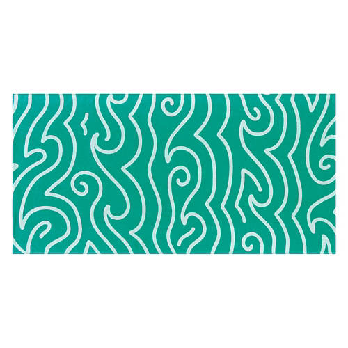 30" x  60" Super Soft Beach Towel - Waves Product Image Front shot 01