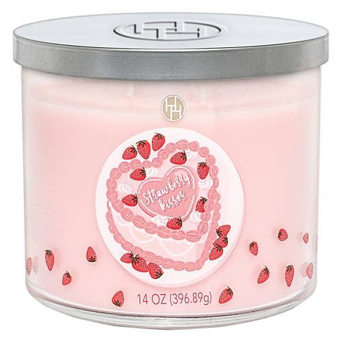 3 Wick Candle - Strawberry Kisses