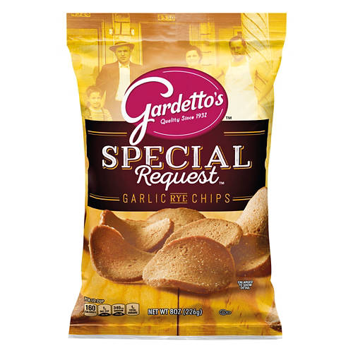 Gardetto's Garlic Rye Chips, 8 oz