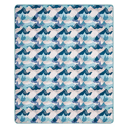 60" x 72" Quilted Outdoor Blanket, Mountain Product Image Front shot 01