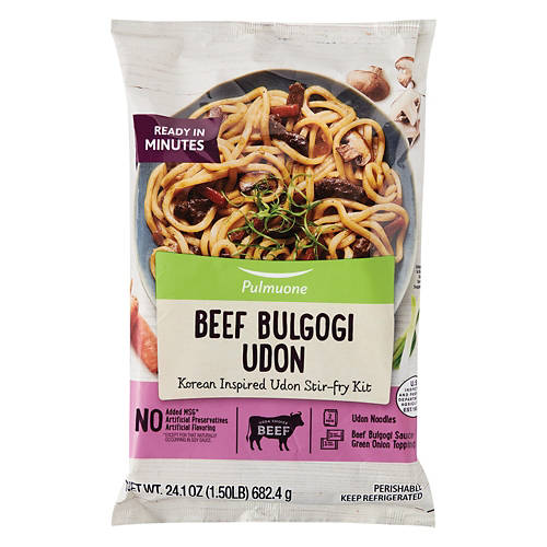 Beef Bulgogi Udon Meal Kit, 24.7 oz Product Image Front shot 01