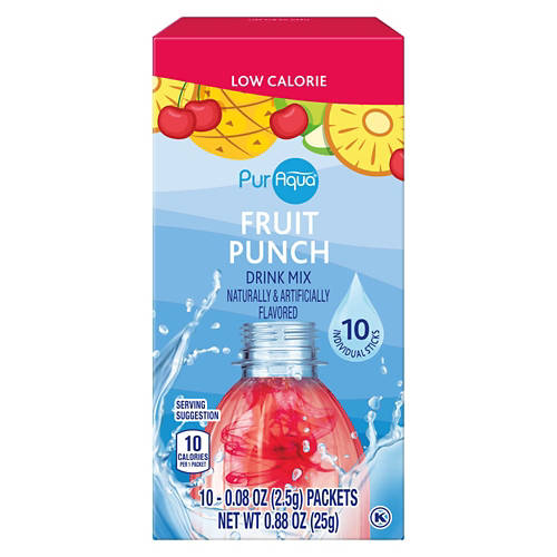 Single Serve Fruit Punch Drink Mix Sticks