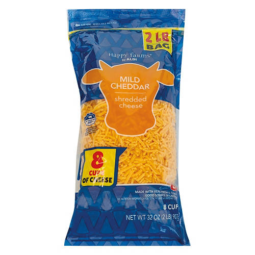 Mild Cheddar Shredded Cheese, 32 oz