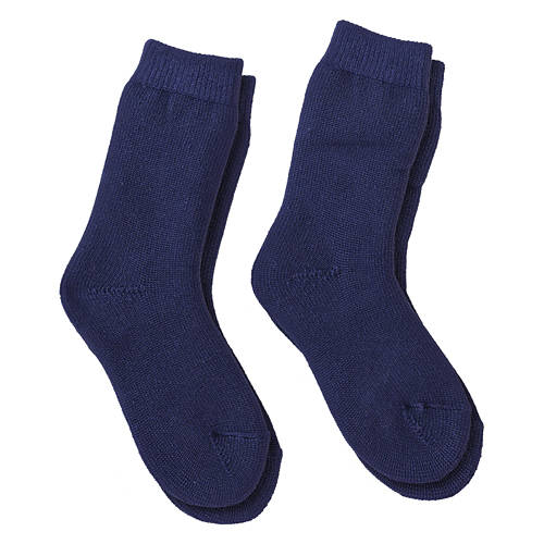 Men's 2 Pack Brushed Winter Socks - Navy