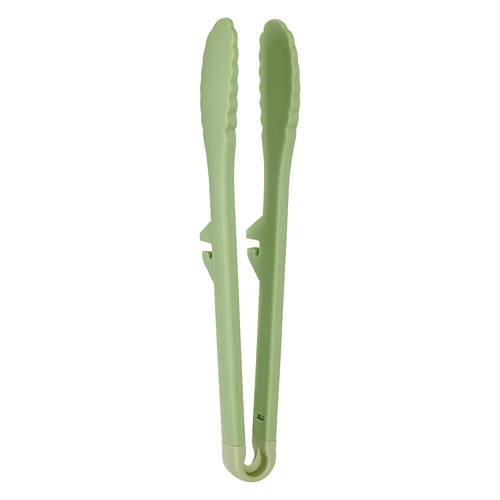 Clip On Silicone Utensil - Tong, Green