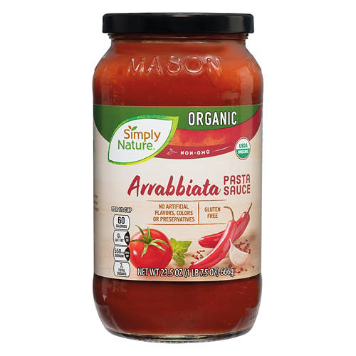 Organic Arrabbiata Pasta Sauce, 23.5 oz