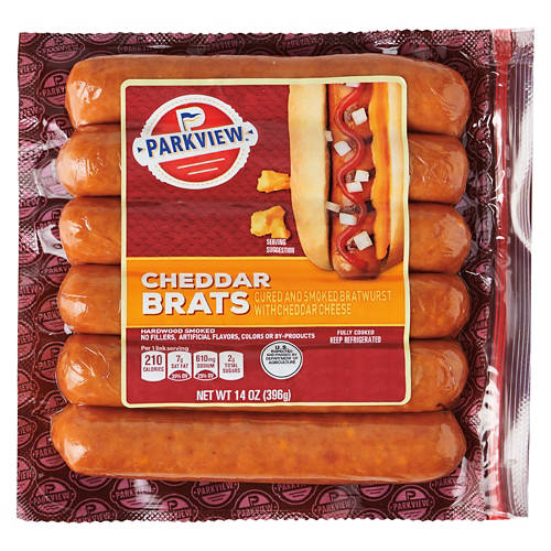 Cheddar Brats,  14 oz