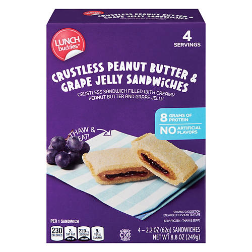 Crustless Sandwich, 8.8 oz Product Image Front shot 01