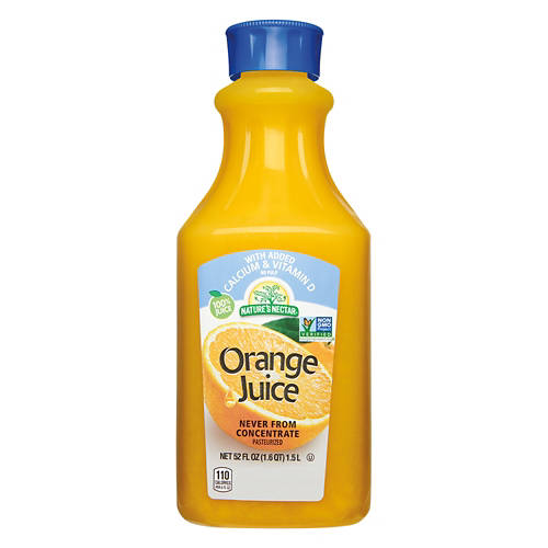 Premium Orange Juice Not From Concentrate, 52 fl oz Product Image Front shot 01