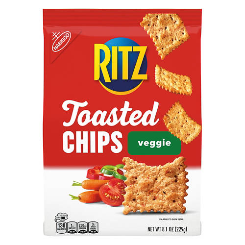 Toasted Veggie Chips, 8.1 oz Product Image Front shot 01