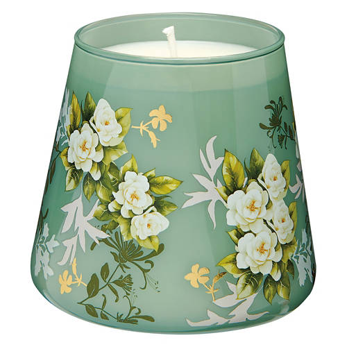 Floral Glass Candle - Gardenia & Honeysuckle, 11.2 oz