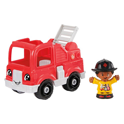 Kids Little People Figure & Car Fire Truck Toys