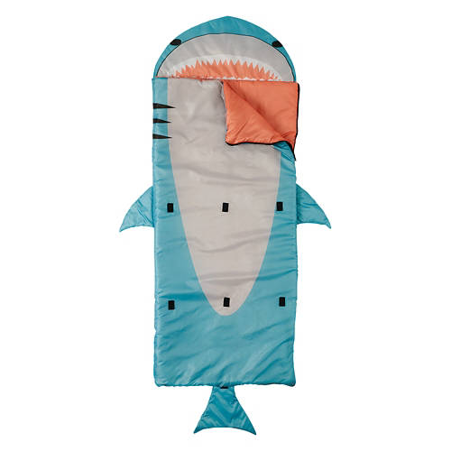 Kids Sleeping Bag - Shark Product Image Front shot 01