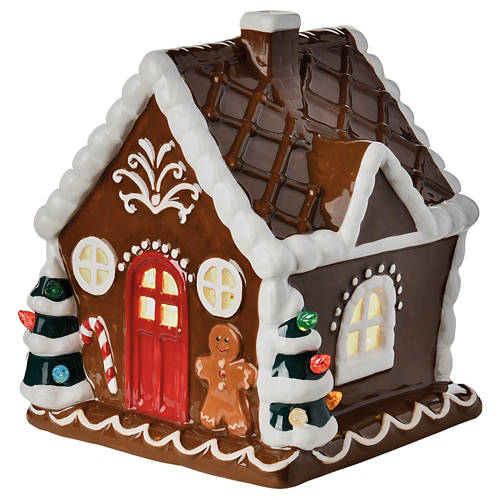 LED Nostalgic Village House - Gingerbread House