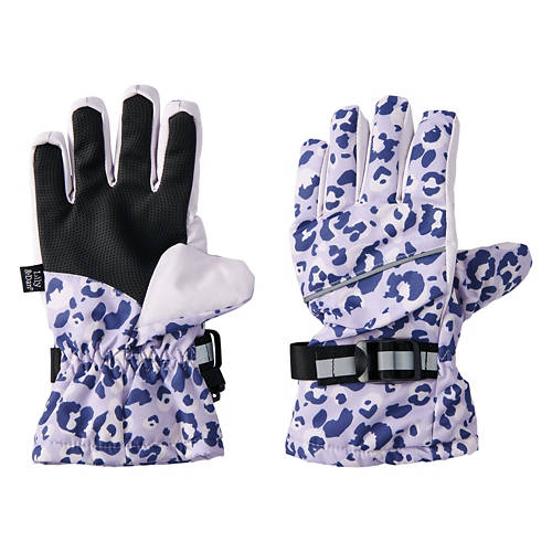 Childrens Winter Gloves - Leopard, M