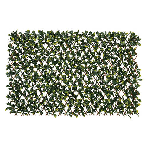 35" x 70" Expanding Faux Leaf Trellis, Laurel