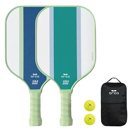 2 Player Pickleball Paddle Set, Streak