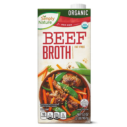 Organic  Beef Broth, 32 oz