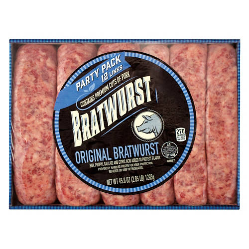 Original Bratwurst  Party Pack, 12 count