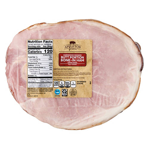 Smoked Ham Butt Portion, per lb