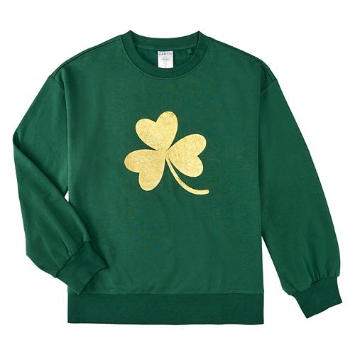 St. Patrick's Day Pullover - Green, S