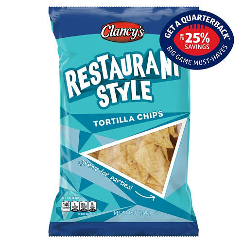 Restaurant  Style  Tortilla Chips, 13 oz